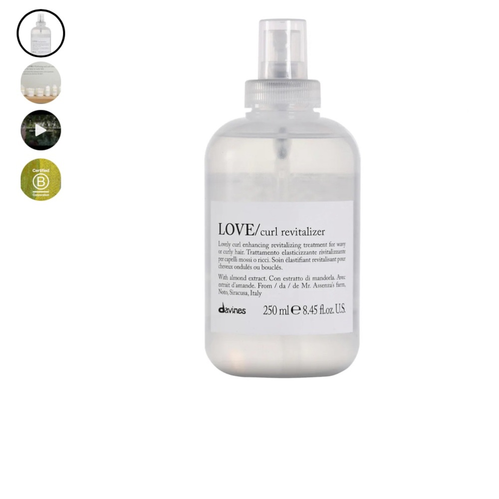 Davines Love Curl Revitalizer NEW